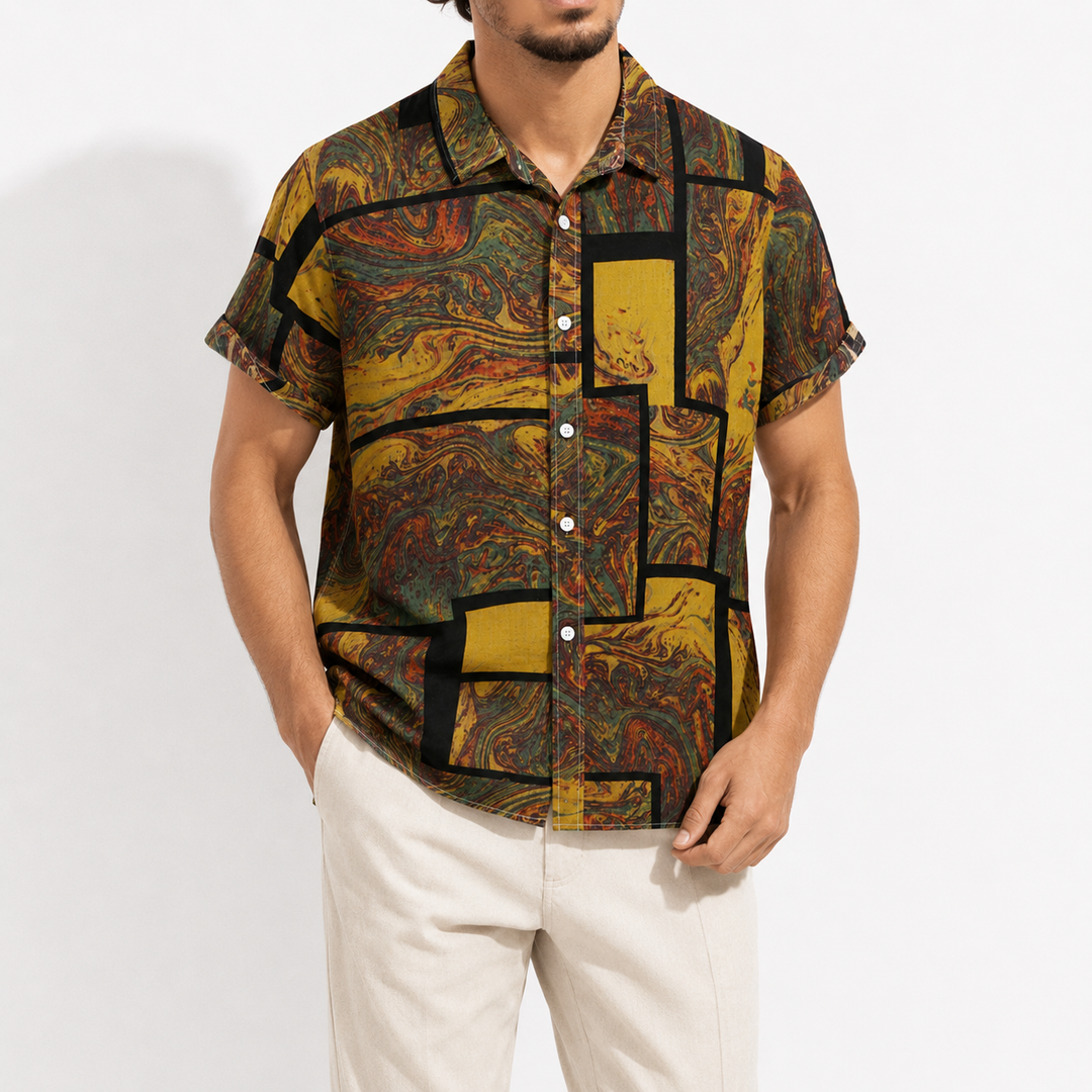 Aurelio Abstract Shirt