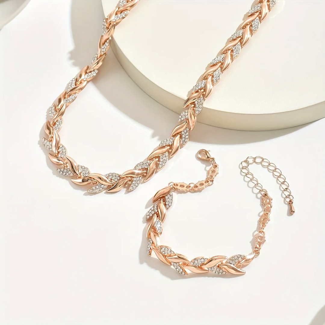 Verona Necklace &amp; Bracelet Set