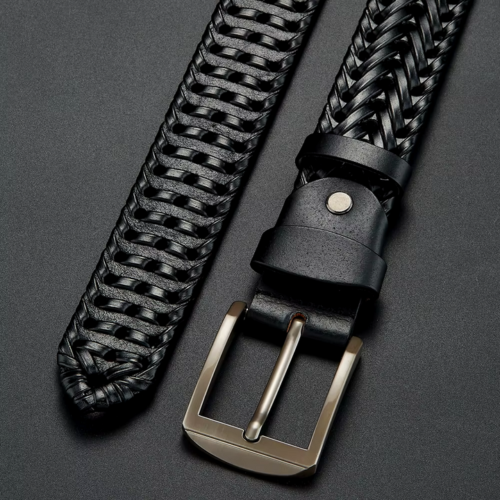 Bergamo Braided Leather Belt