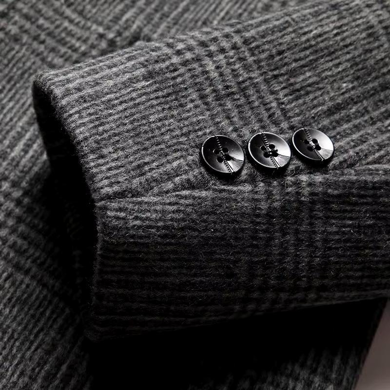 Harris Plaid Wool Blazer