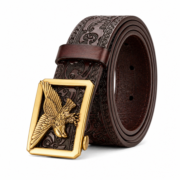 Western Eagle Buckle Belt