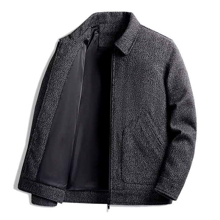 Herringbone Wool Jacket