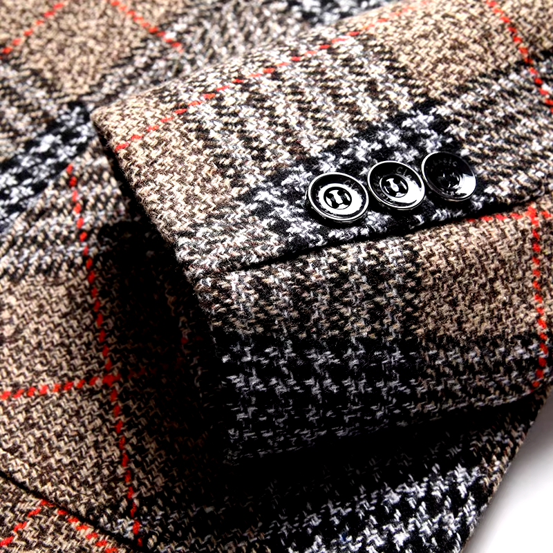 Glen Wool Coat