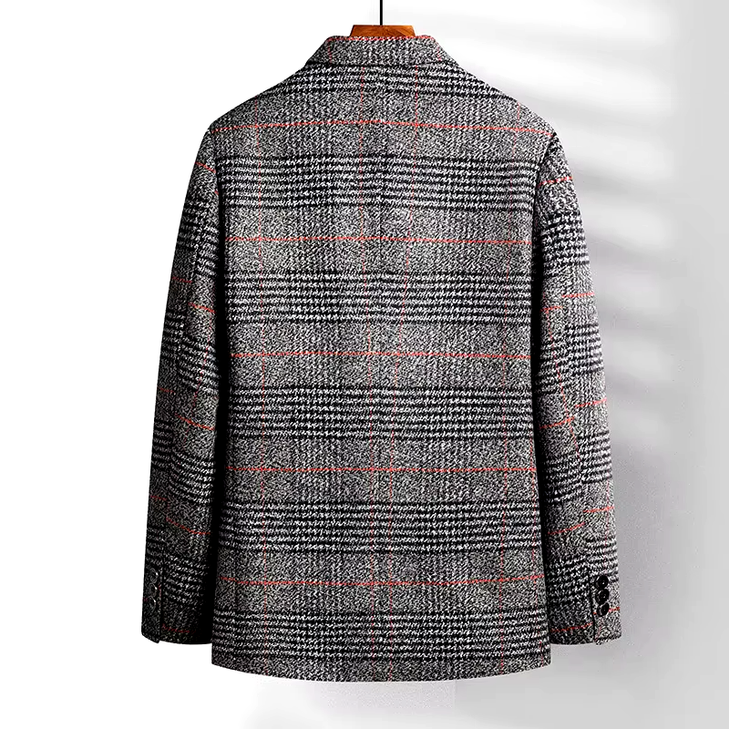Glen Wool Coat