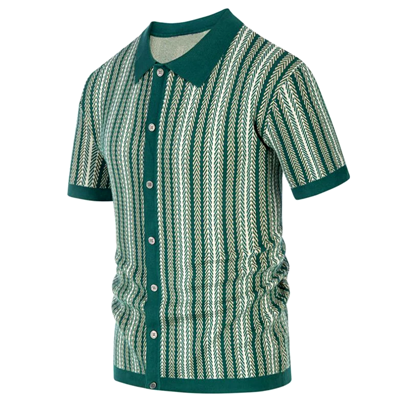 Palermo Jacquard Knit Shirt