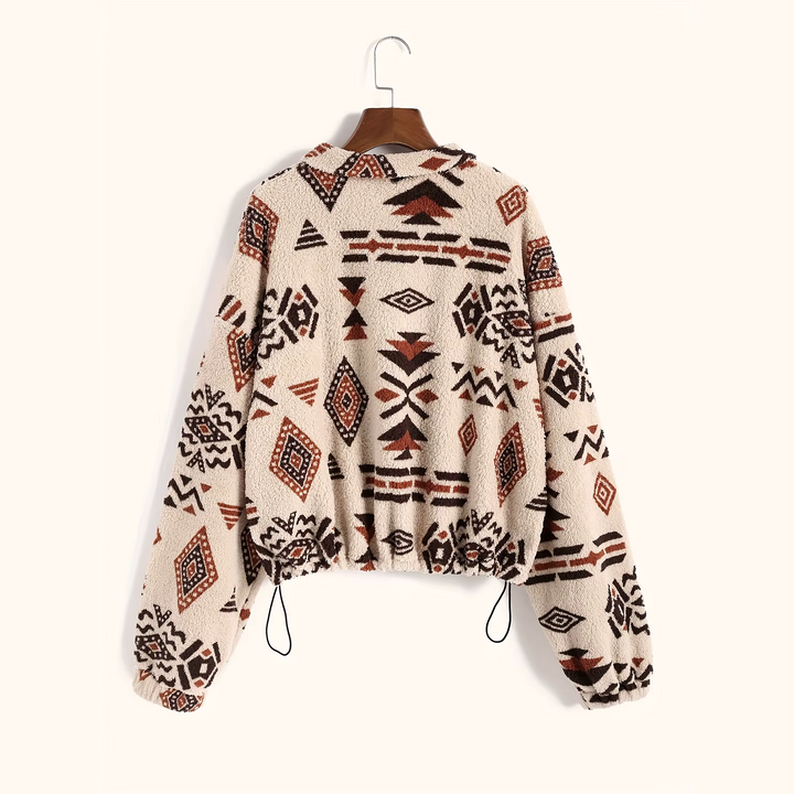 Kaia Aztec Fleece Pullover