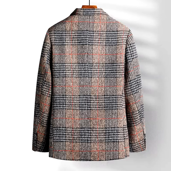 Glen Wool Coat