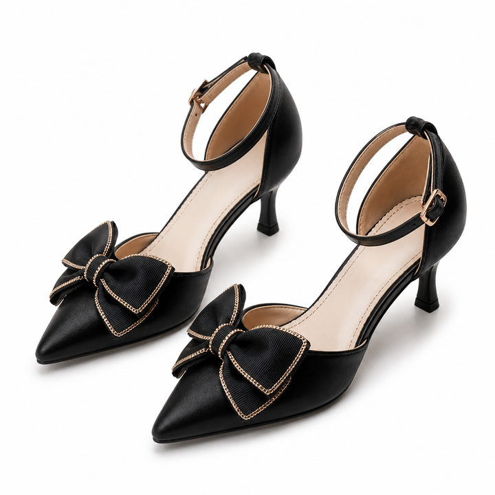 Olivine Bow High Heel