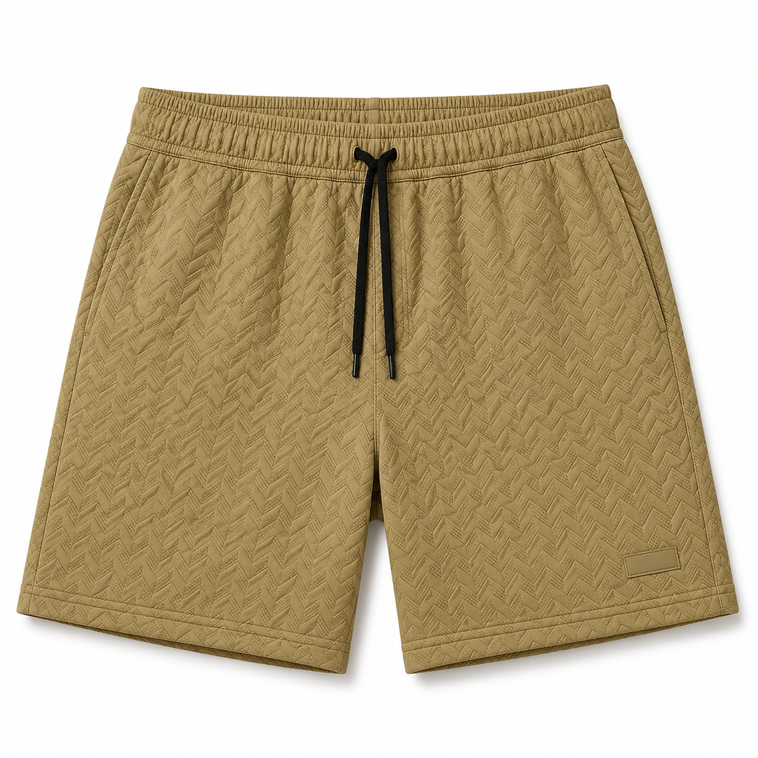 Chevron Textured Shorts