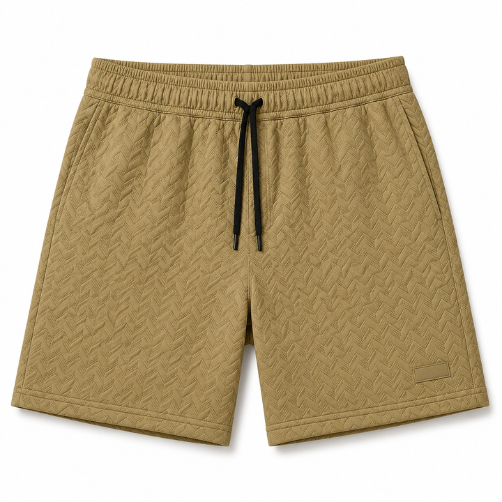 Chevron Textured Shorts