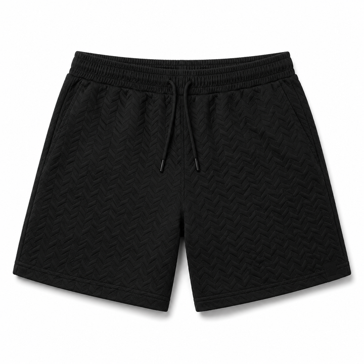 Chevron Textured Shorts
