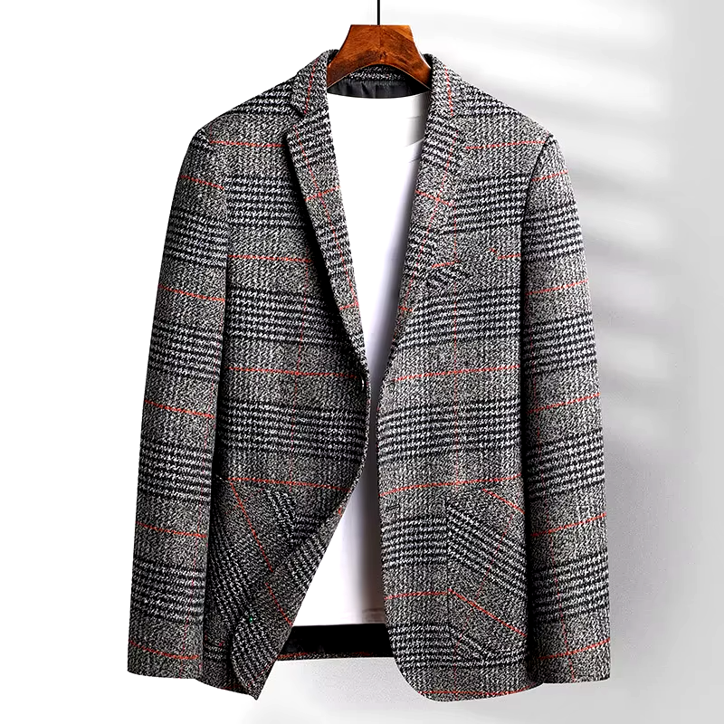 Glen Wool Coat
