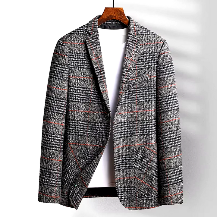 Glen Wool Coat