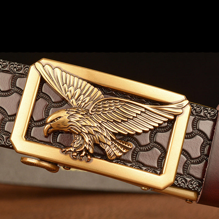 Western Eagle Buckle Belt