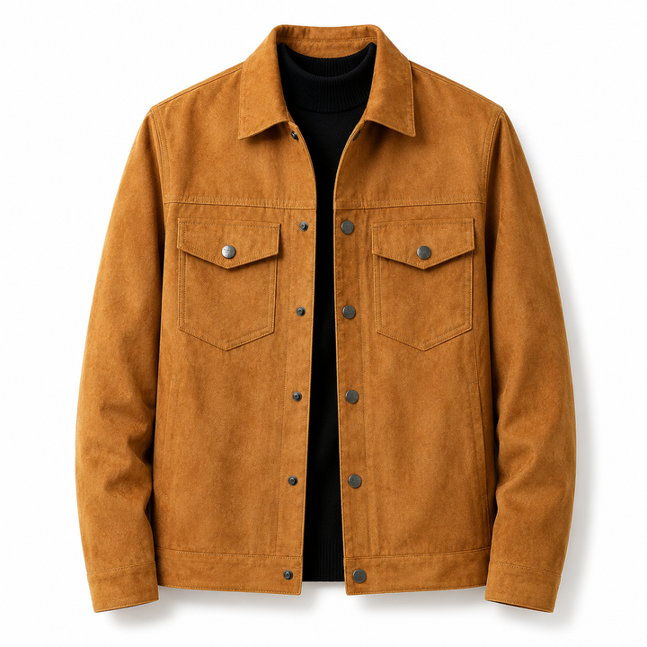 Oakridge Suede Trucker Jacket