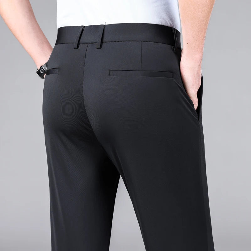 Harvey Stretchable Silk Pants