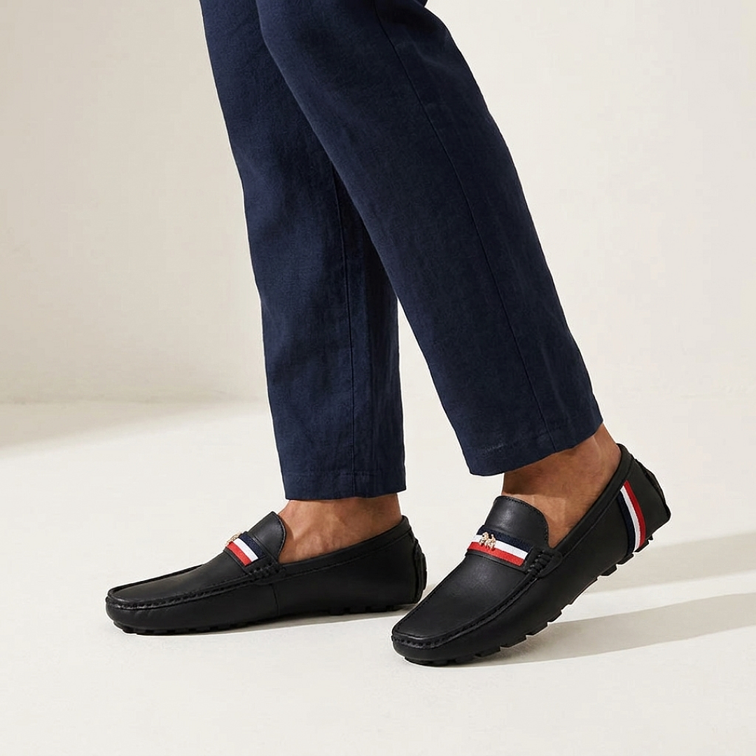 Lambert Stripe Loafers