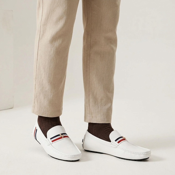 Lambert Stripe Loafers
