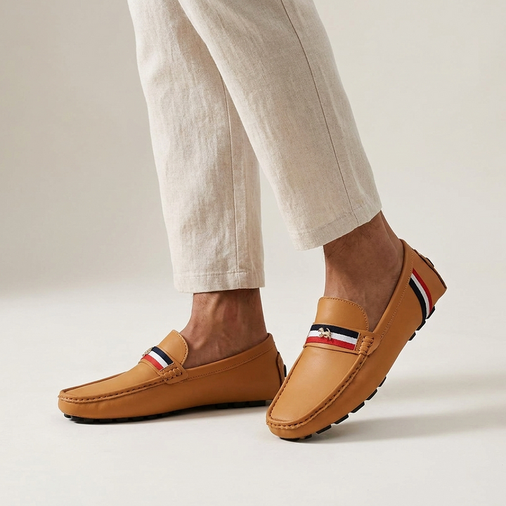 Lambert Stripe Loafers