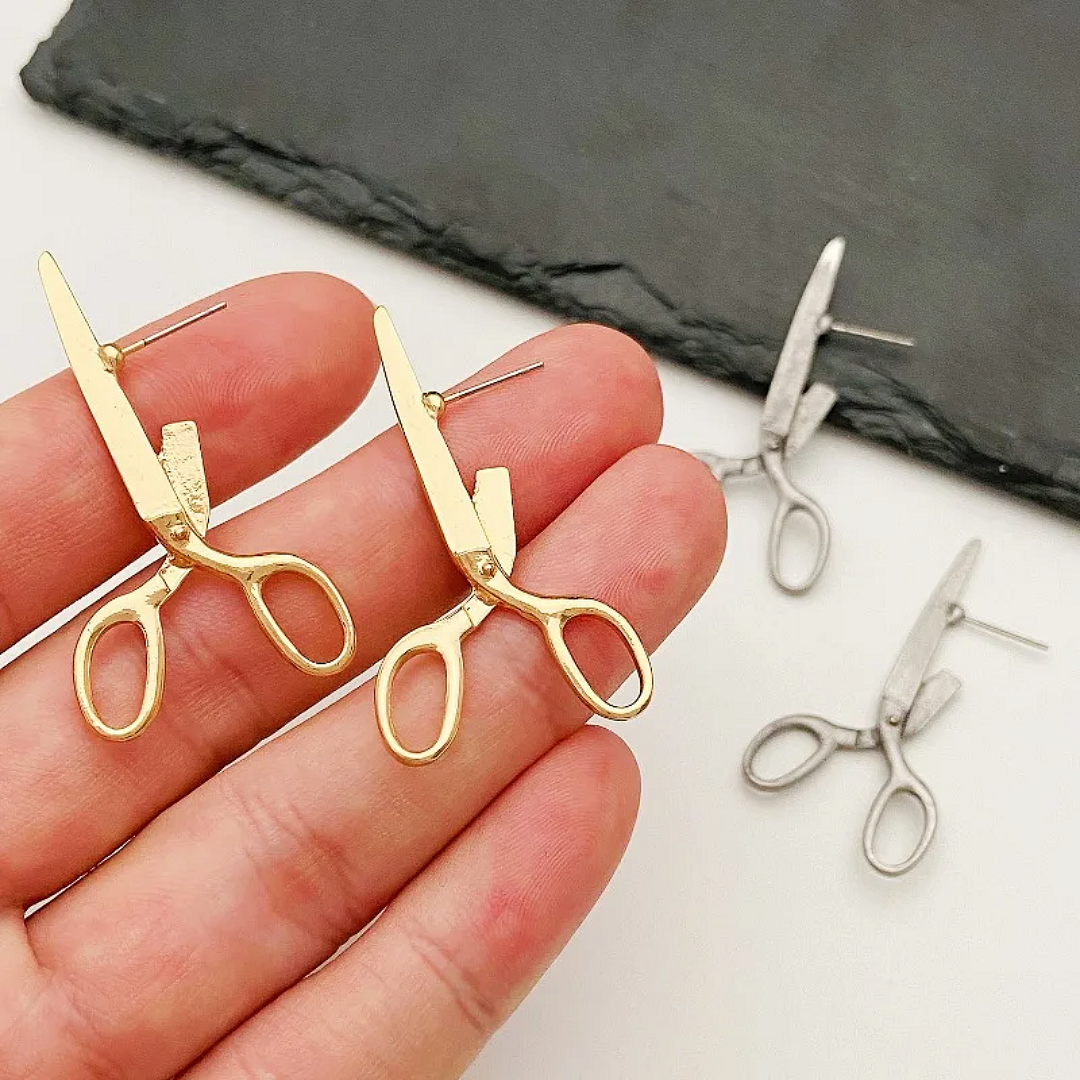 Scissors Halloween Earrings