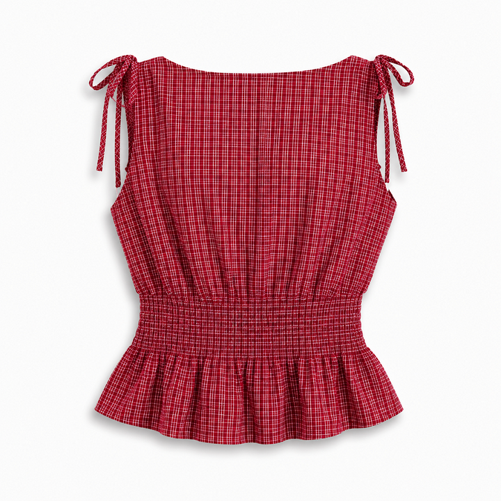 Marseille Check Top
