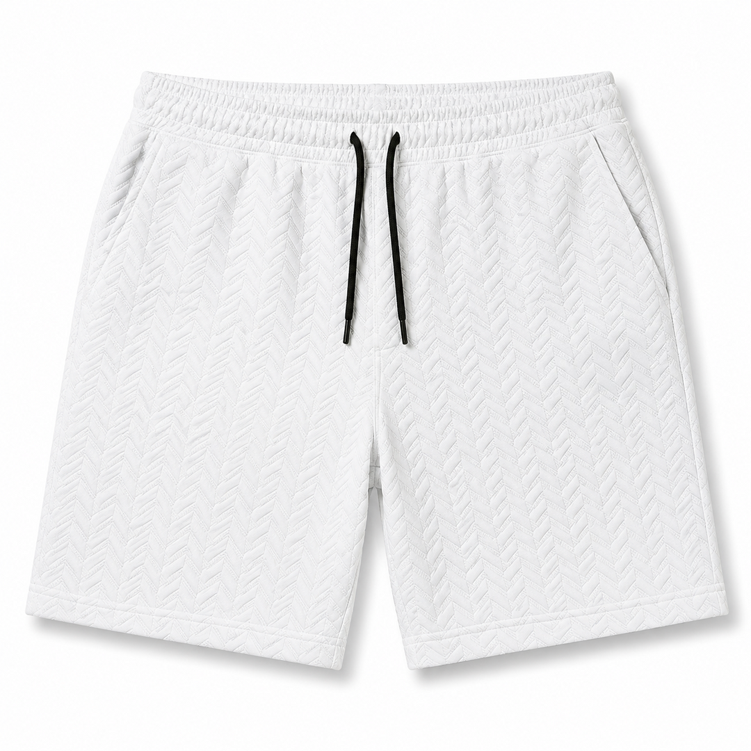Chevron Textured Shorts