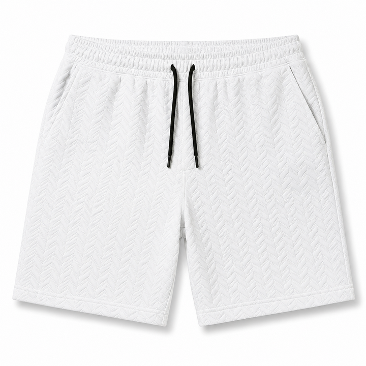 Chevron Textured Shorts