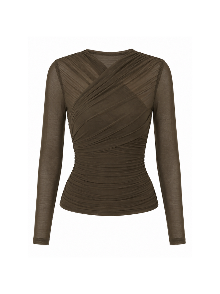 Astrid Sheer Mesh Top