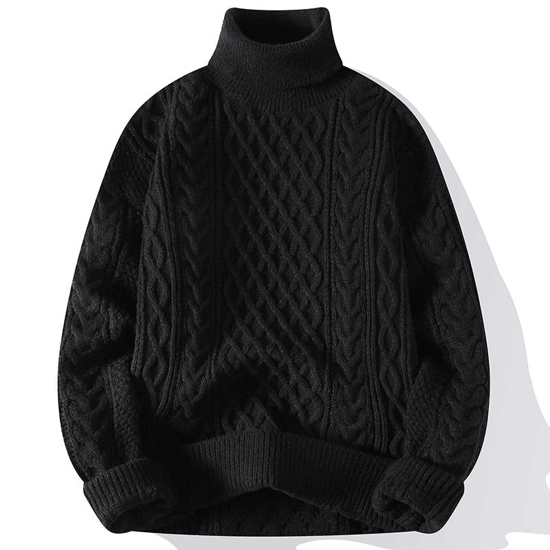 KnitLuxe Cozy Crafted Pullover