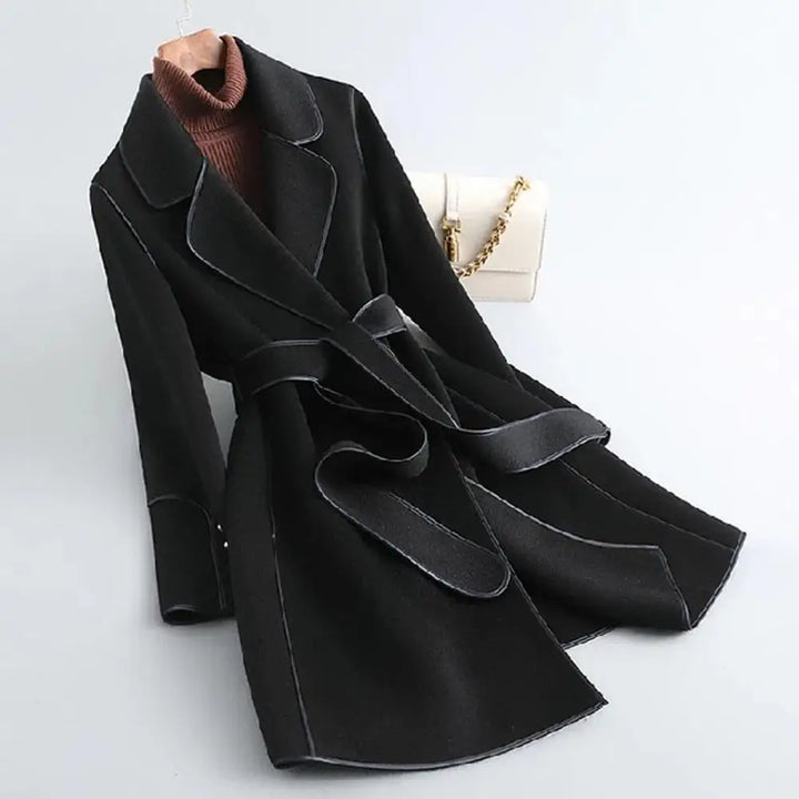 Laurent Wool Trench Coat