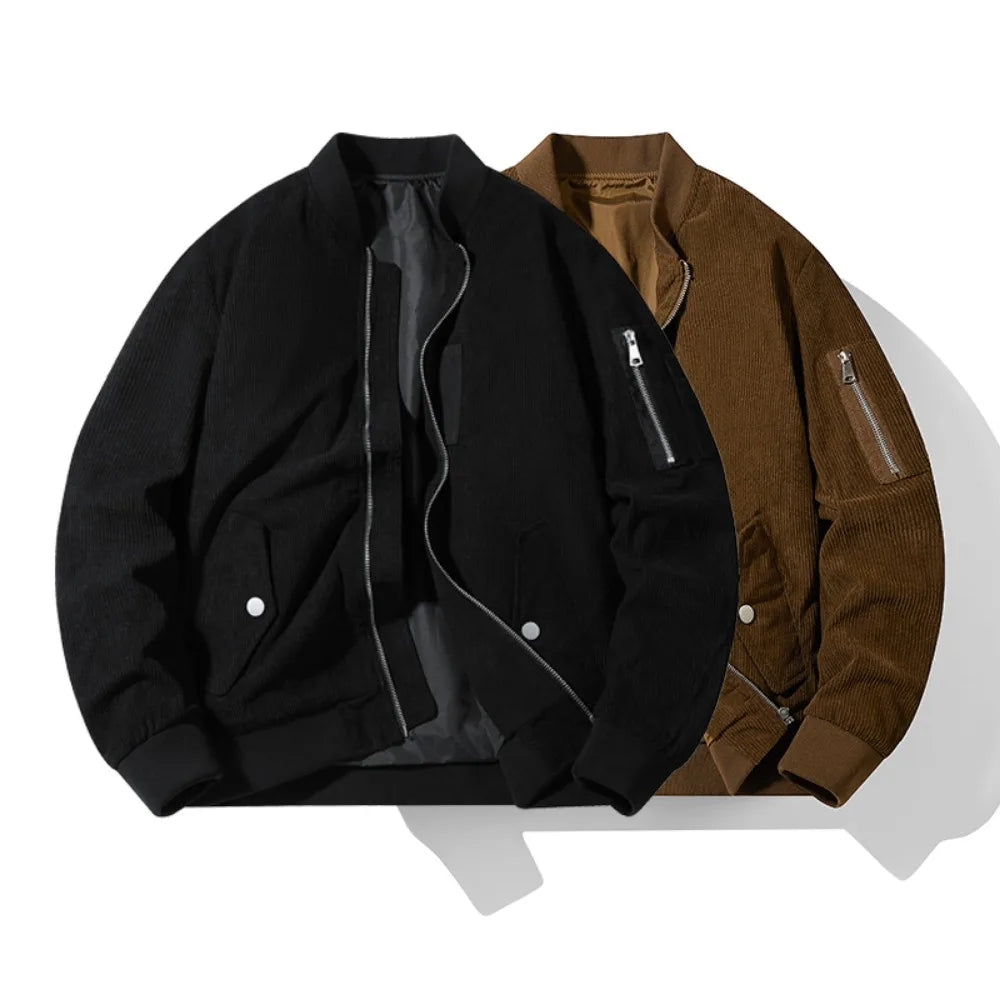 Corduroy Bomber Jacket