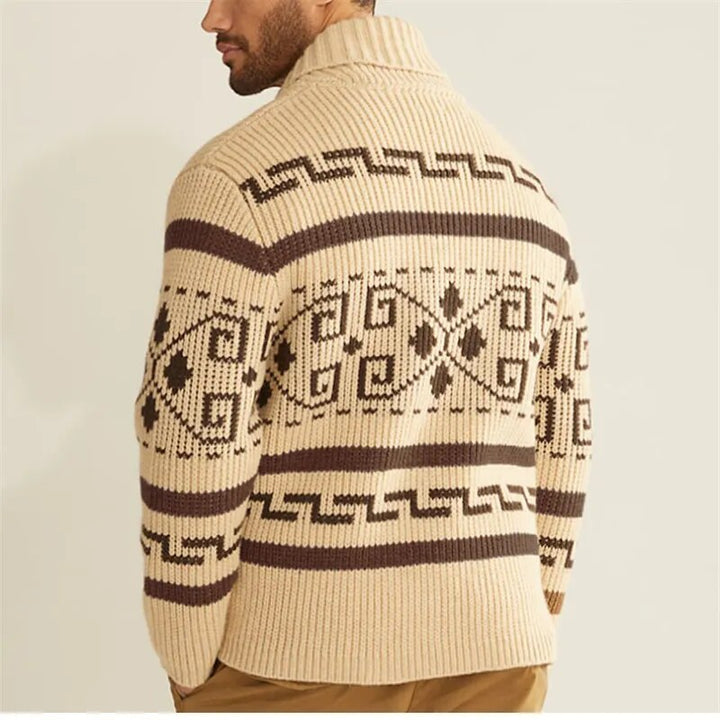 Lucius Jacquard Cardigan