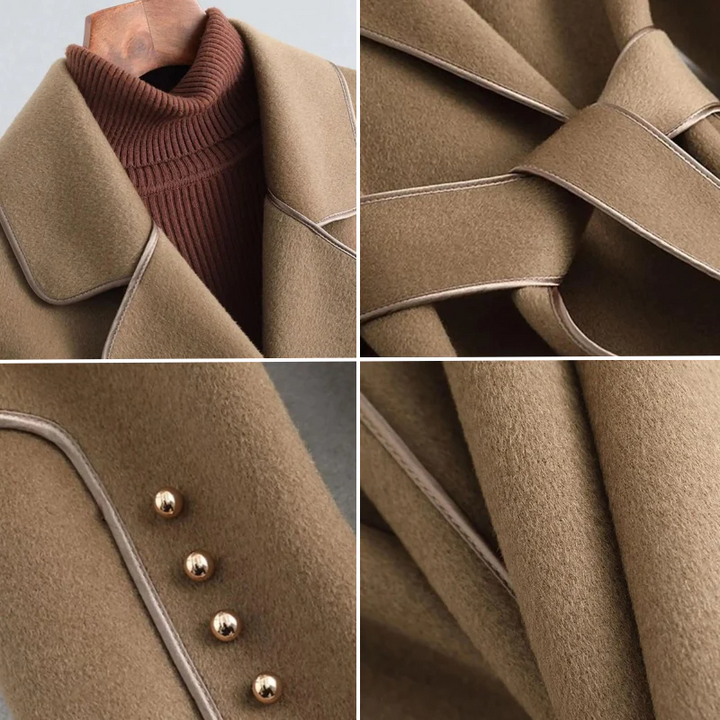 Laurent Wool Trench Coat