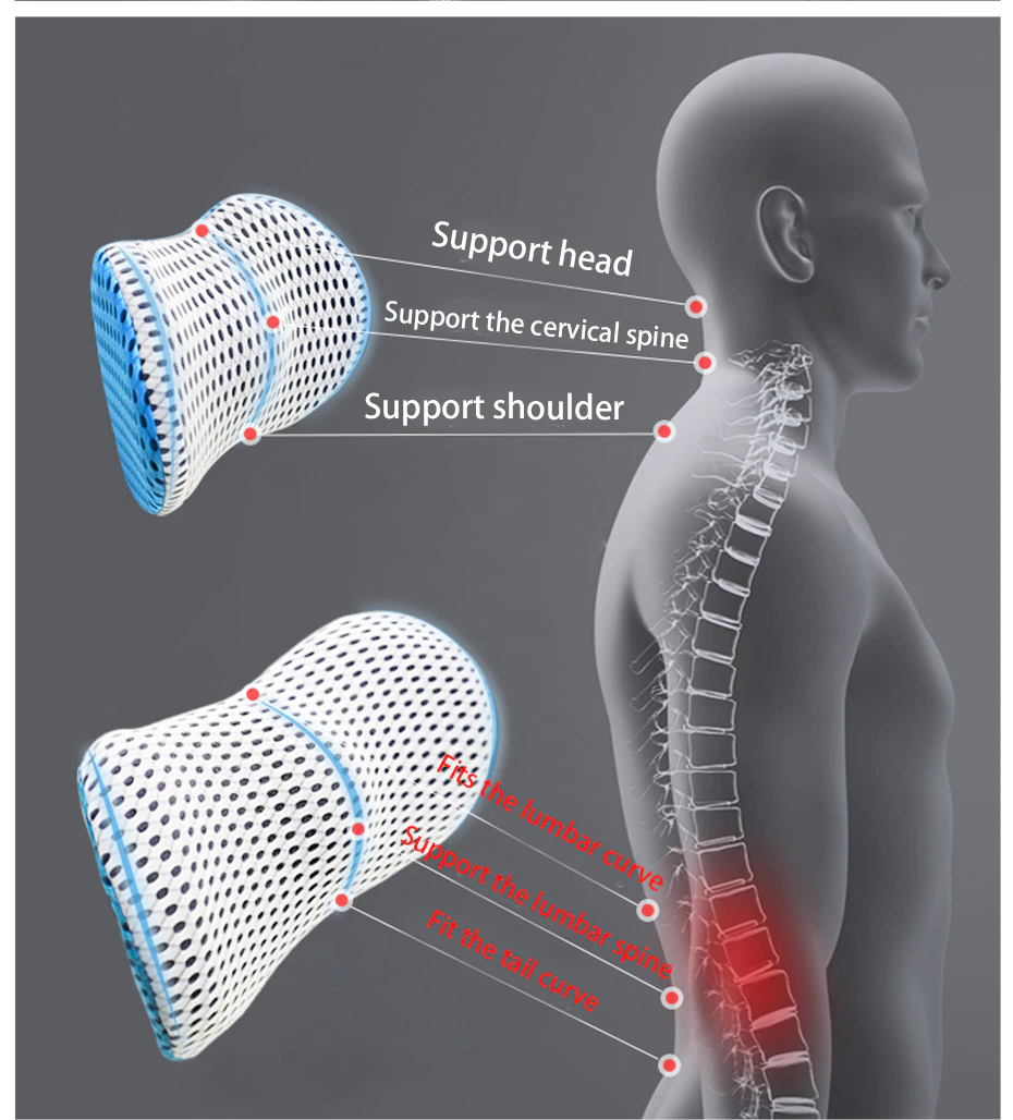 Mesh Car Pillow