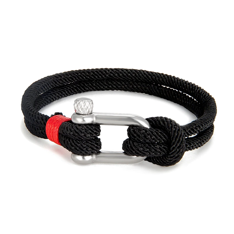 Anchor Shackle Bracelet